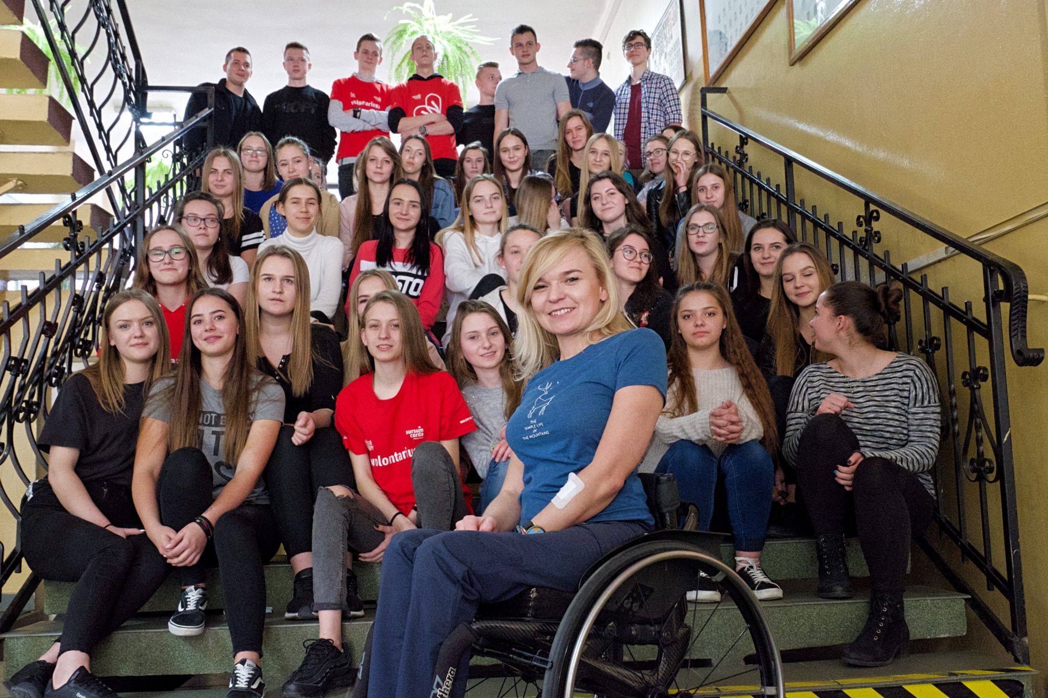 Angelika Chrapkiewicz-Gądek z motywacyjnym przekazem dla młodych