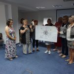 Liderzy 60+ podczas warsztatów artystycznych w Sursum Corda 10