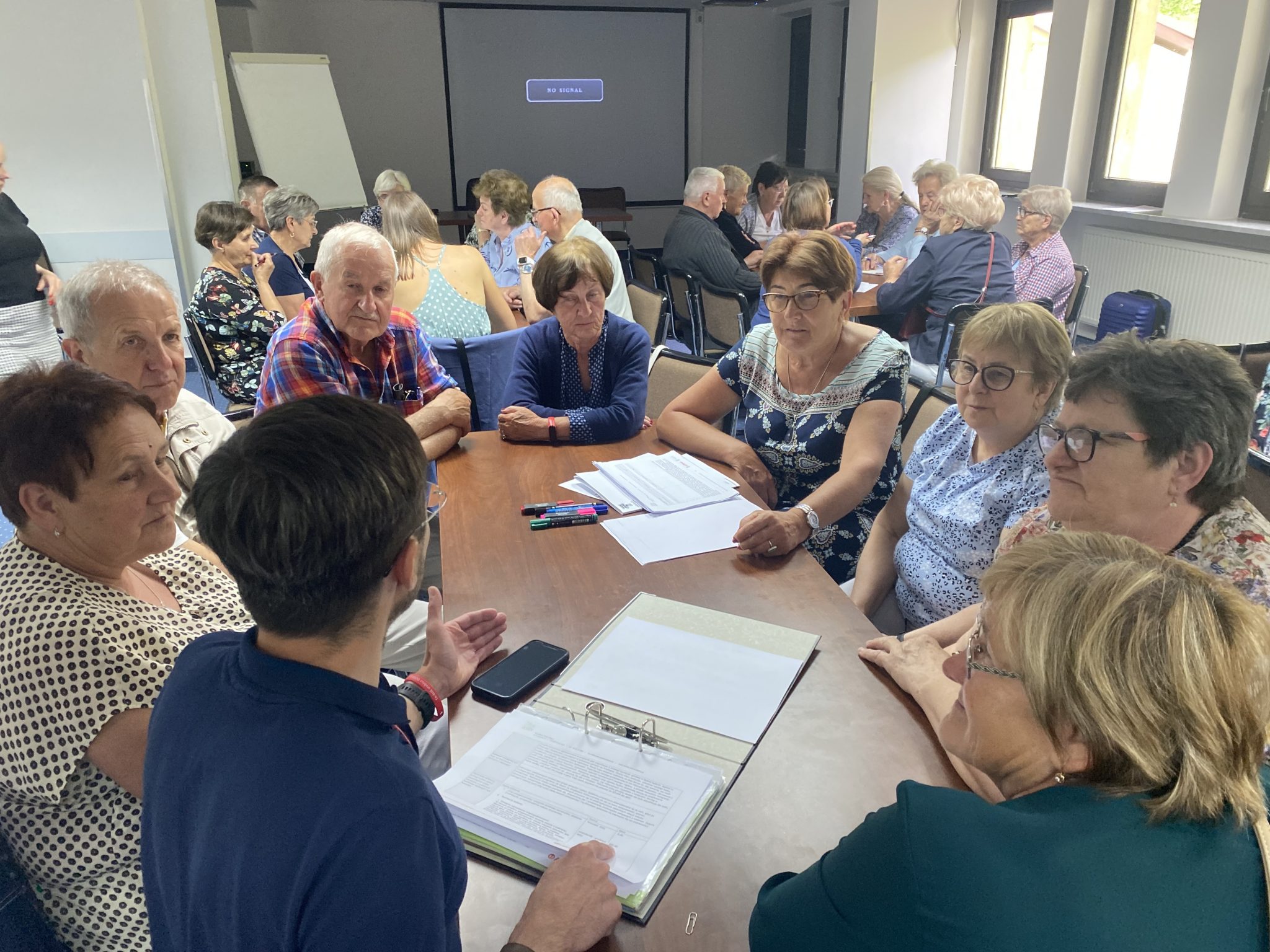 Seniorzy z Wigorem podczas wyjazdu szkoleniowo-integracyjnego