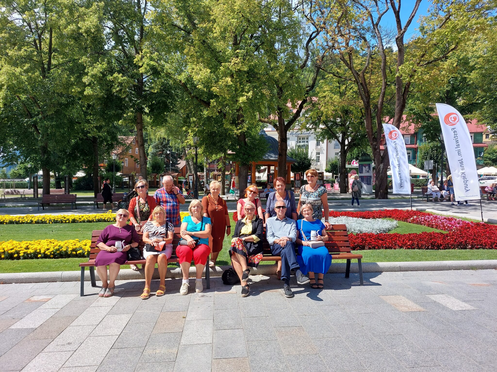 Seniorzy z Powiatu Limanowskiego z wizytą w Krynicy-Zdroju