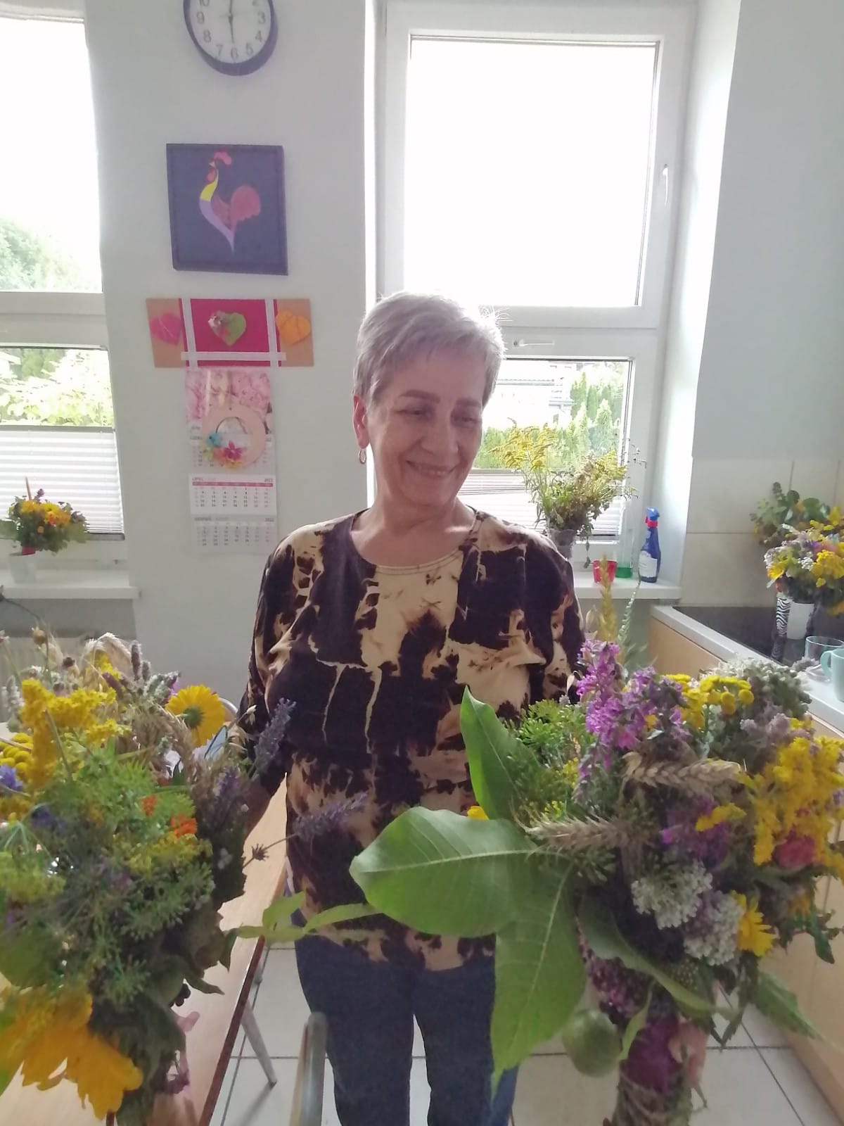 Kamionka Wielka tworzy wiązanki kwiatowe 10