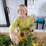 Kamionka Wielka tworzy wiązanki kwiatowe