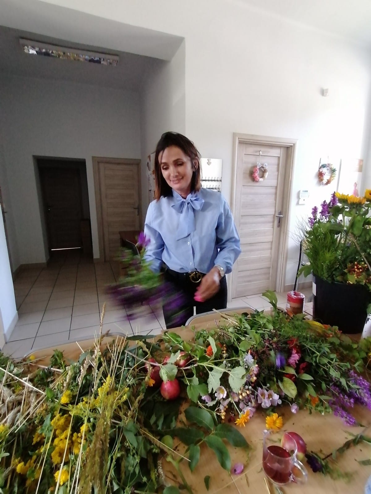 Kamionka Wielka tworzy wiązanki kwiatowe 3