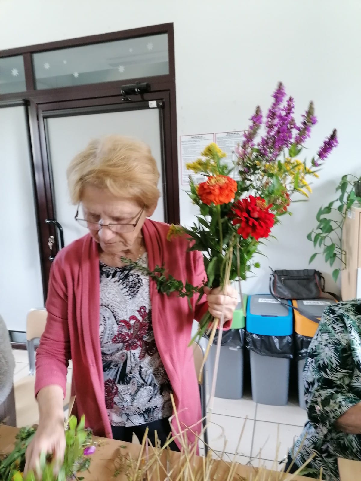 Kamionka Wielka tworzy wiązanki kwiatowe 4