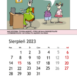Aktywni cały rok 2023! Kalendarz dla Seniora :) 32