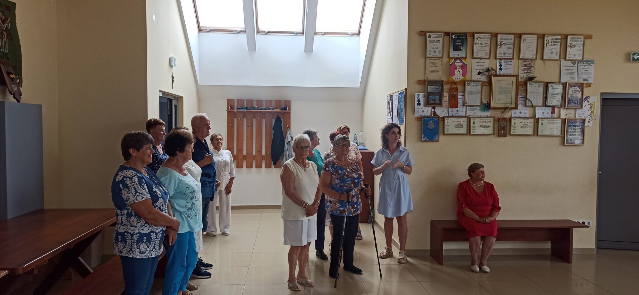 Seniorzy z Powiatu Limanowskiego z wizytą w Łososinie Dolnej 7