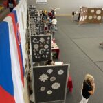 Wymiennik podczas Festiwalu Koronki Klockowej w Bobowej 12