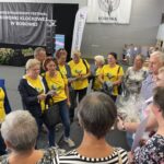 Wymiennik podczas Festiwalu Koronki Klockowej w Bobowej 2